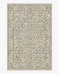 Vintage Floral Area Rug - Farmhouse Style Tufted Carpet for Living Room & Bedroom