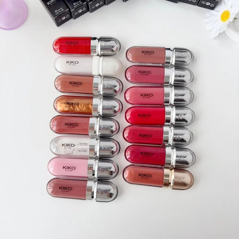 Hydrating Lip Gloss with High Shine & Long-Lasting Moisture - Waterproof & Plumping Lip Makeup