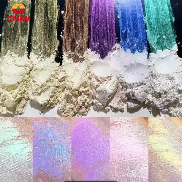 100g Multi-Color Pearl Mica Pigment for Car Paint Cosmetics Nail Art Slime