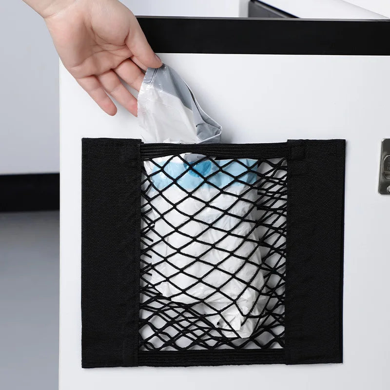 Kitchen Cabinet Door Mesh Storage Bags - Multi-Size Household Organizer