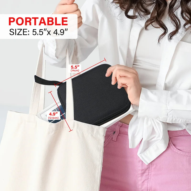 Portable Canvas Sewing Kit - Basic Travel and Emergency Repair Set