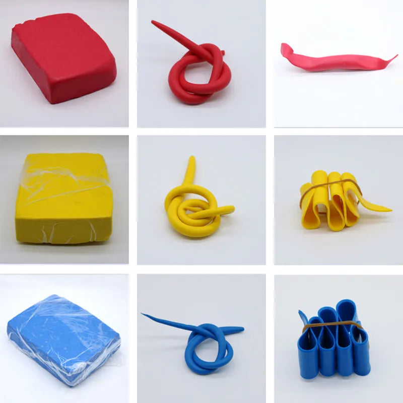 Polymer Clay for Doll Making 500g Soft Sculpting Material Multi-Color DIY Craft