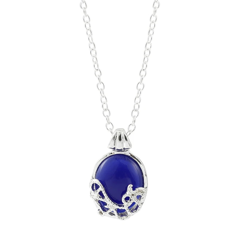 Vampire Diaries Elena Gilbert Crystal Pendant Necklace for Women