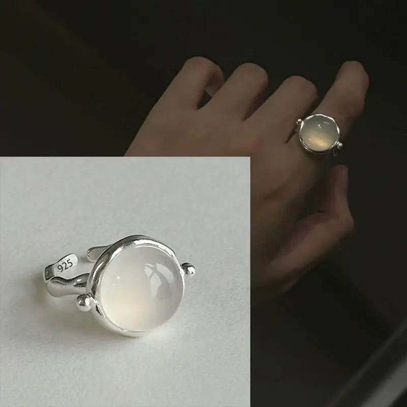 Sterling Silver Wide Rings for Women - Elegant Vintage Jewelry for Women and Couples