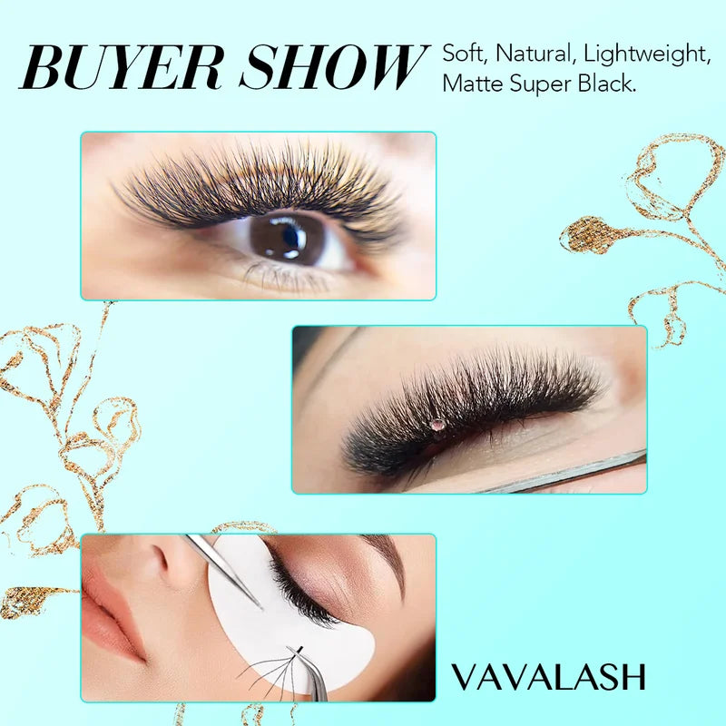 Eyelash Extension Fans 3D 4D 5D 6D 8D Premade Fan Lash Extensions Natural Soft