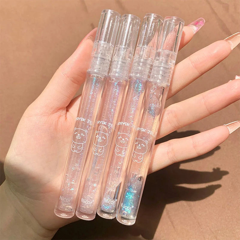 Blue Diamond Lip Gloss - Long Lasting Waterproof Lip Oil & Shine