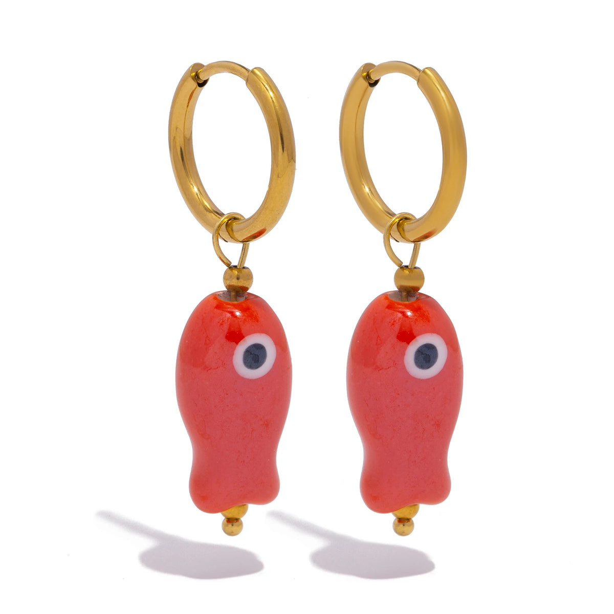 Colorful Fish Earrings for Women - Hypoallergenic Summer Jewelry Gift
