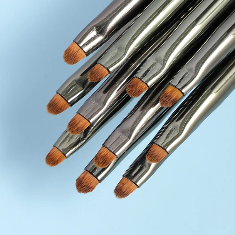 Precision Eyeliner Brush - Synthetic Mini Makeup Liner Brush for Detailed Eye Makeup