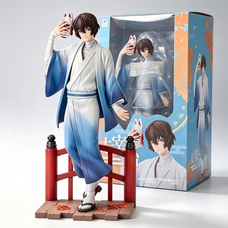 20cm Dazai Osamu Action Figure - Bungo Stray Dogs Anime PVC Model Toy Gift
