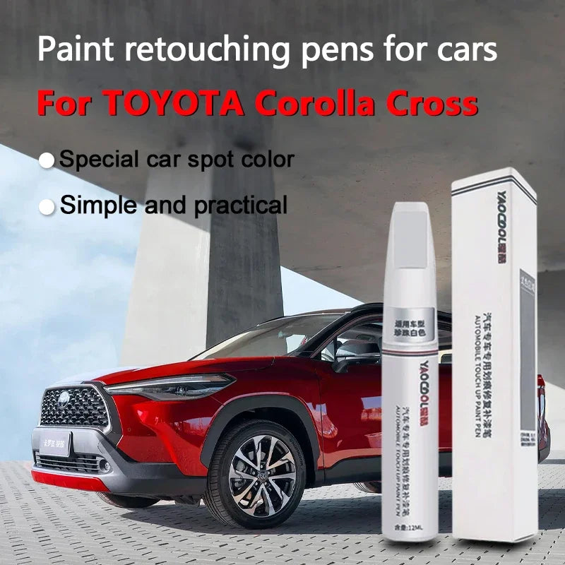 Car Paint Repair Kit for Toyota Models - Small Scratch Touch-Up, Multiple Colors