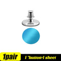 Magnetic Curtain Clips Wall Mount Shower Window Fastener Set - Adjustable Length
