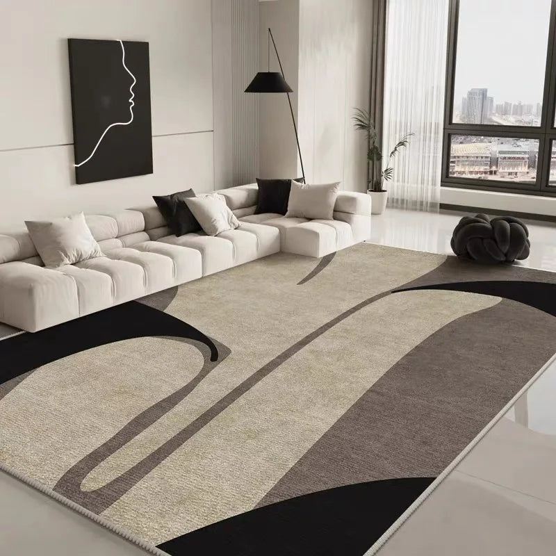 Luxury Living Room Carpet Non-Slip Floor Mat for Sofa and Bedroom Decor
