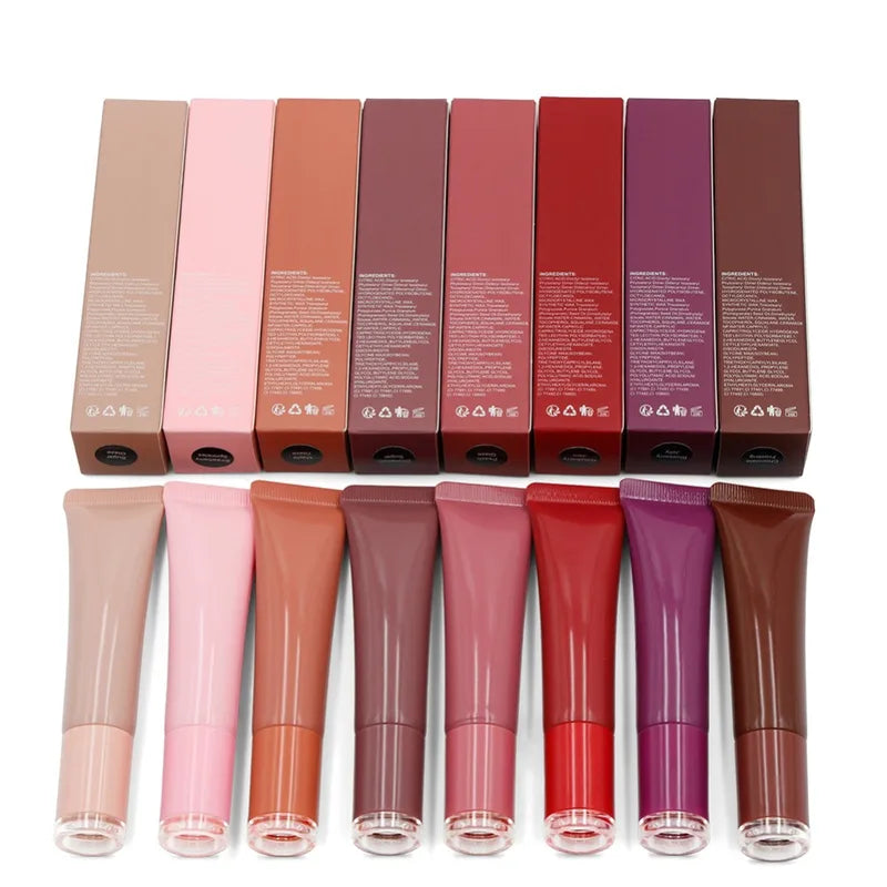 Moisturizing Lip Gloss for Women & Girls - Vegan Lip Makeup with Custom Logo
