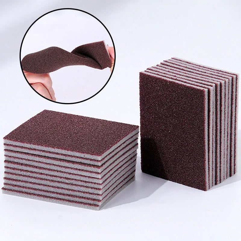 Magic Sponge Eraser for Rust and Stubborn Stain Removal - Kitchen Cleaning Tool