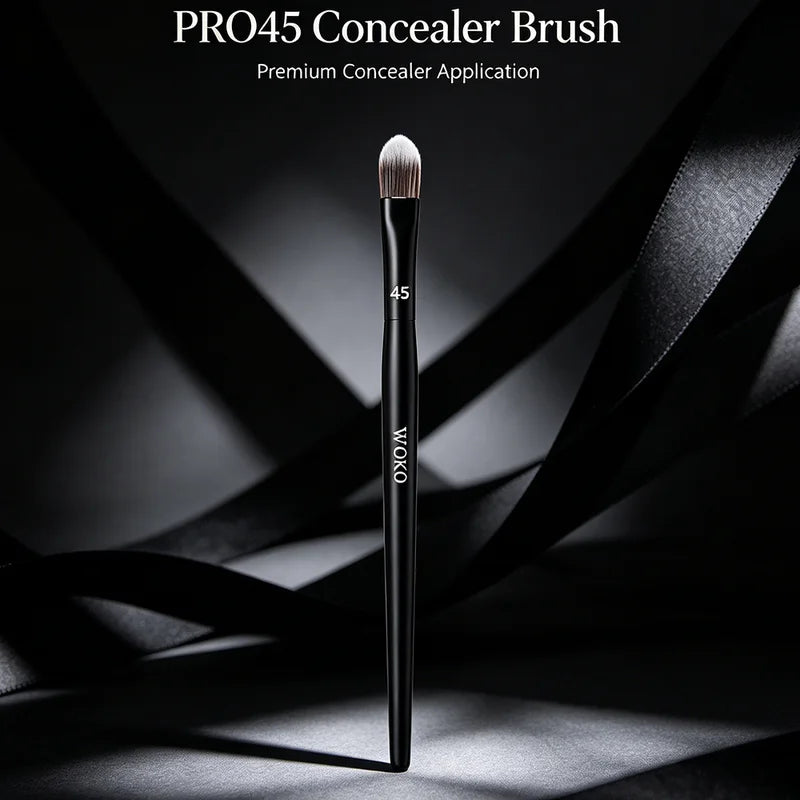 Professional Concealer Brush for Eye Makeup Blending - Soft Synthetic Bristles