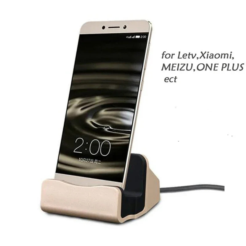 Type C USB Dock Charger Station for iPhone and Samsung Devices - Universal Charging Stand