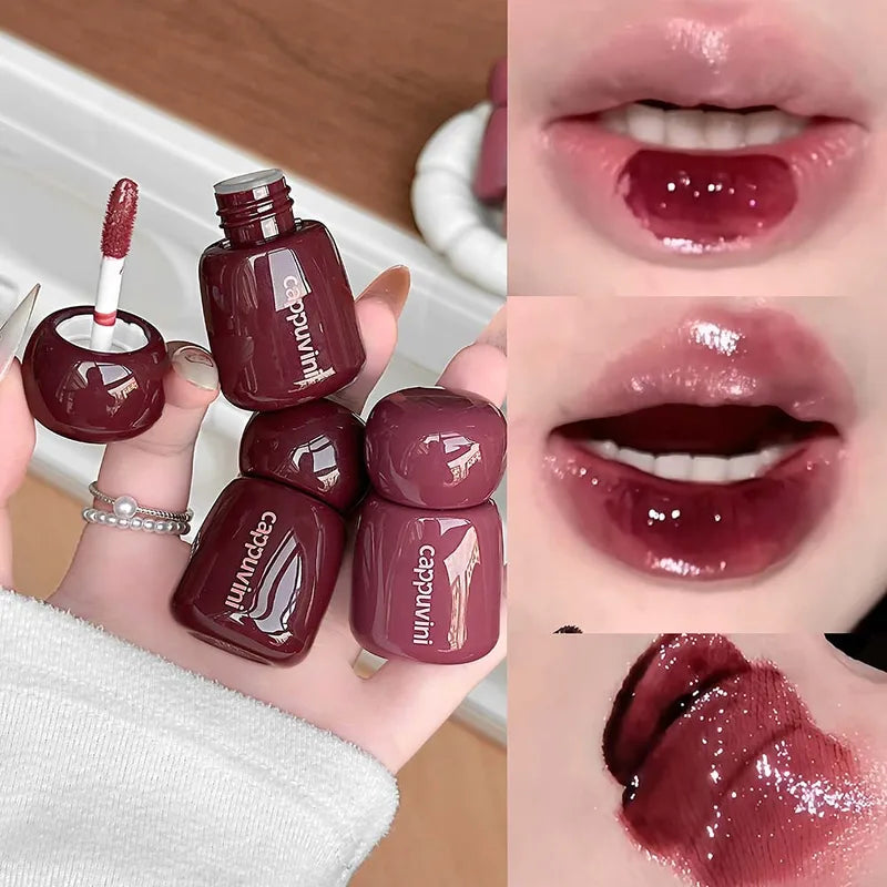 Matte & Mirror Liquid Lipstick Set - 12 Long-Lasting Lip Gloss Colors
