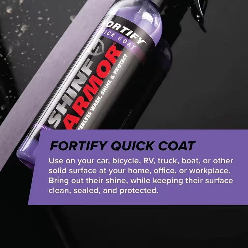 Ceramic Coating Car Wax Spray Waterless Wash & Hydrophobic Top Coat