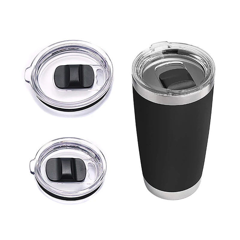 20oz & 30oz Tumbler Replacement Plastic Lid - Airtight Water Cup Cover