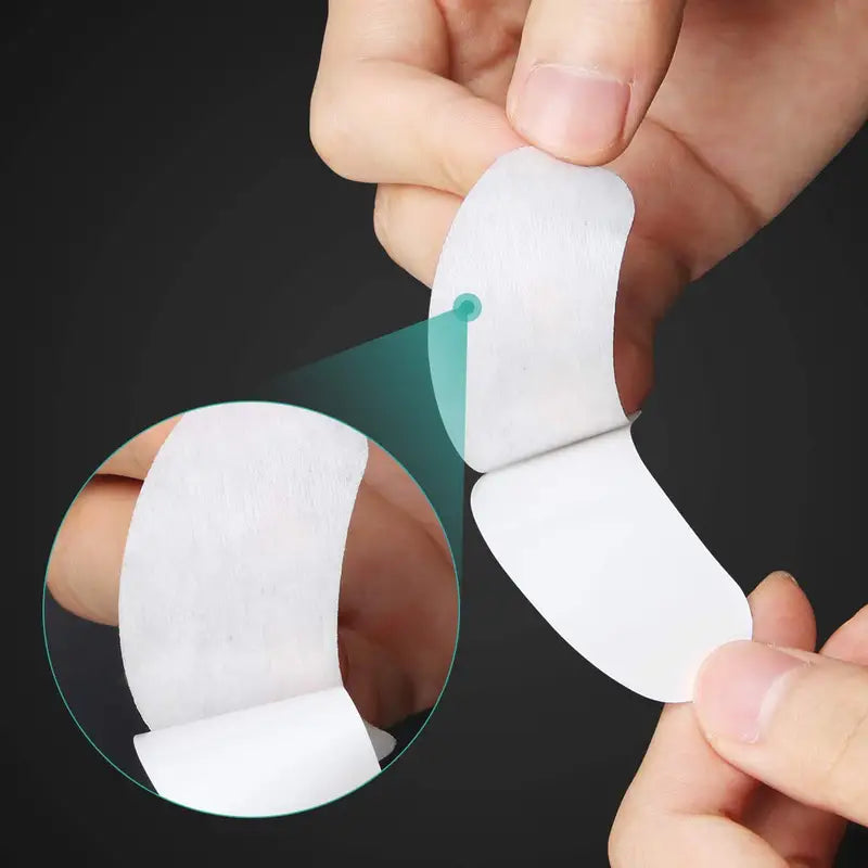 50 Pairs Eyelash Extension Hydrogel Eye Pads U-Shaped Gel Patches - Sensitive Skin