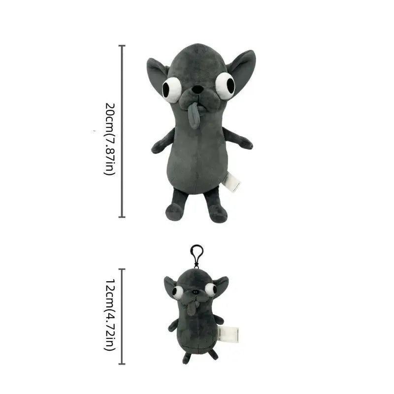 Cute Chihuahua Plush Keychain Toy - Kawaii Dog Doll, Stuffed Animal, Pet Accessory