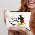 Cute Travel Makeup Bag for Women, Large Capacity Cosmetic Organizer