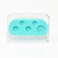 Rectangular Silicone Makeup Palette with 5 Functions for Lash & Brow Lamination