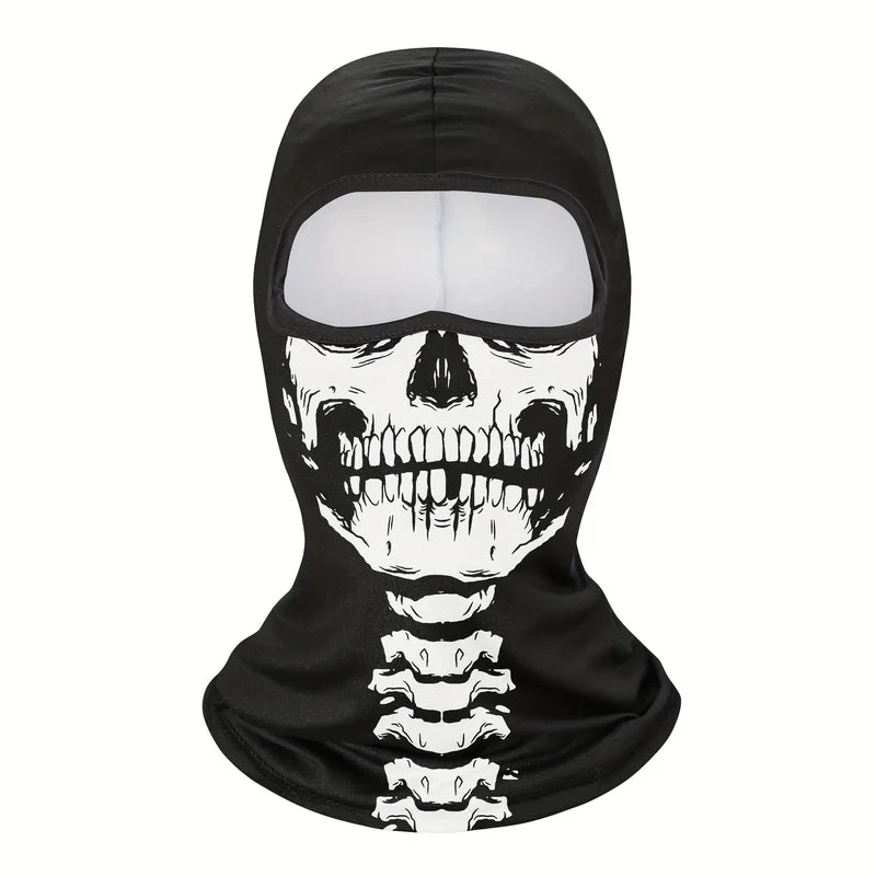 Unisex Breathable Windproof Full Face Mask for Halloween UV Sun Dust Protection