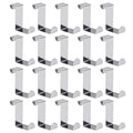 Stainless Steel Over-the-Door Drawer Hooks 2-20Pcs Kitchen & Office Organizer