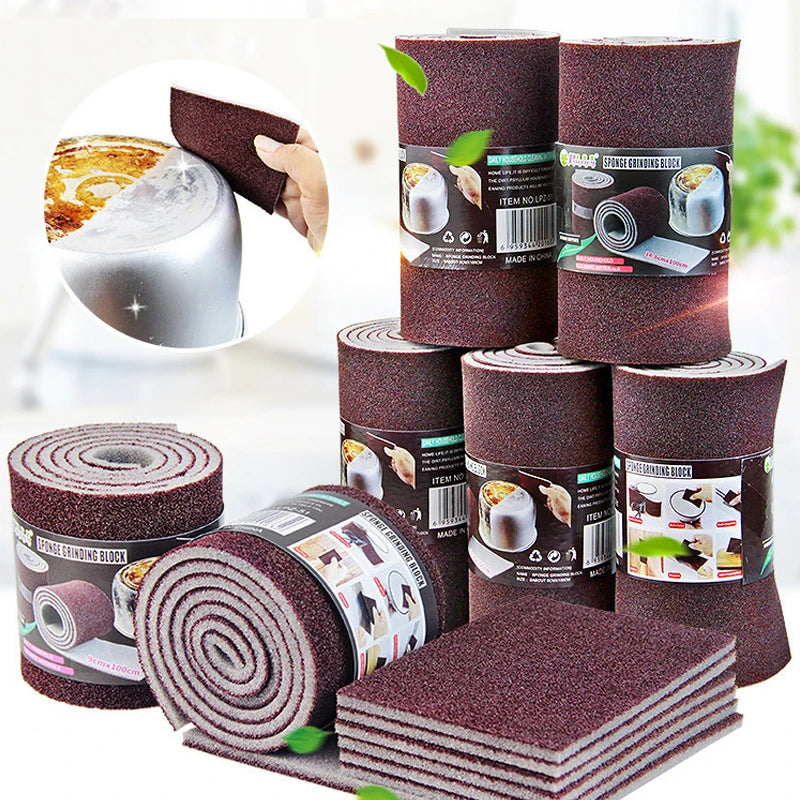 Kitchen Cleaning Sponge - Melamine Eraser for Pots and Utensils - Multi Color
