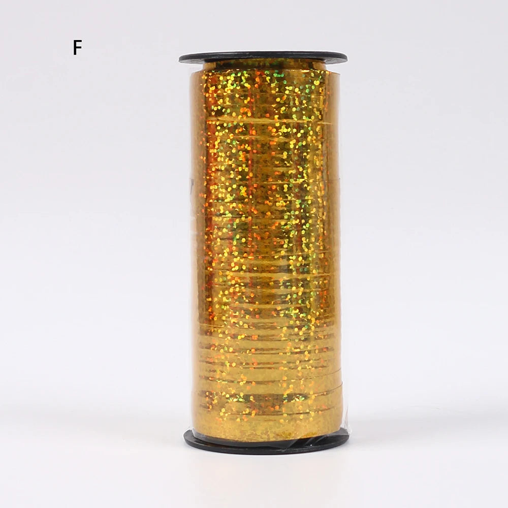 100-Yard Glitter Curling Ribbons for Gift Wrapping & Party Decorations
