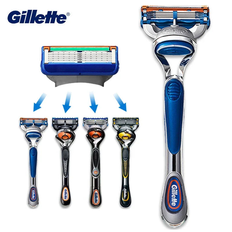 Men's Fusion Razor Replacement Blades with 5-Layer Technology – Compatible with All Fusion Handles