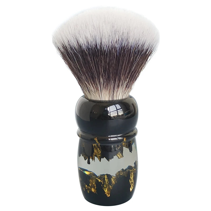 Synthetic Hair Fan Shaving Brush for Men Wet Shaving - G7 Model