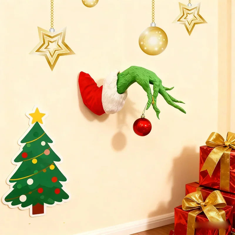 Christmas Fairy Tree Decorations with Plush Monster Arms & Fairy Tree Ornaments