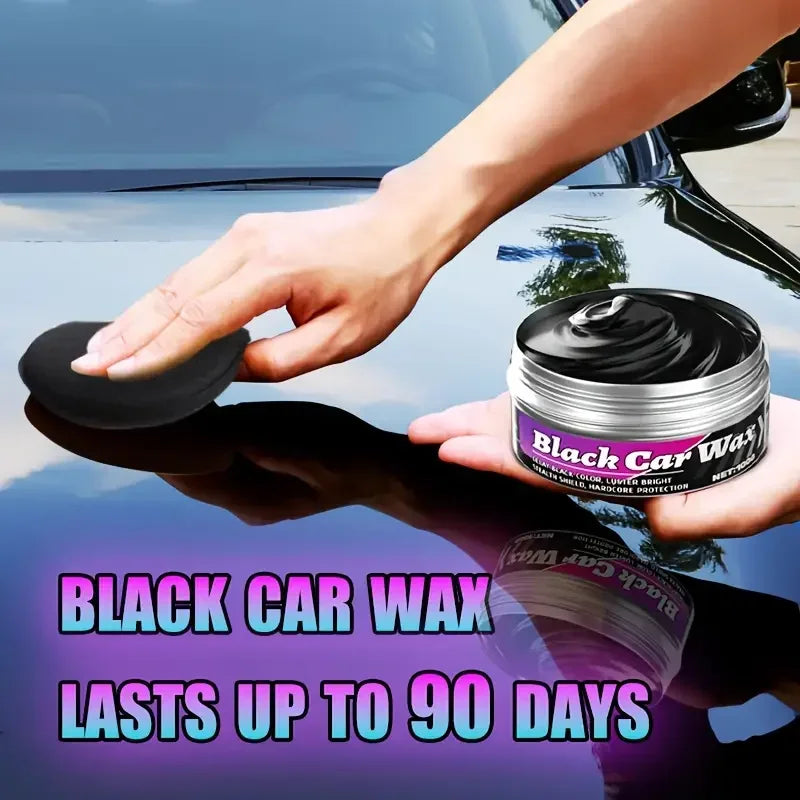 Car Wax Polish for Surface Brightening & Scratch Repair - Solid Wax, Multiple Colors