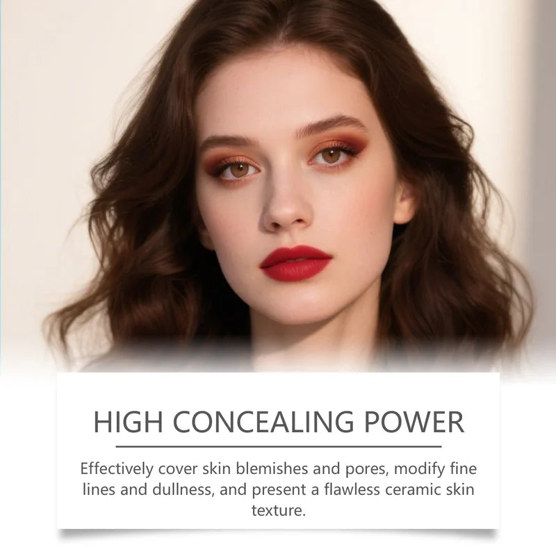 2-in-1 Color-Changing Foundation Stick Moisturizing Skin Brightening Makeup