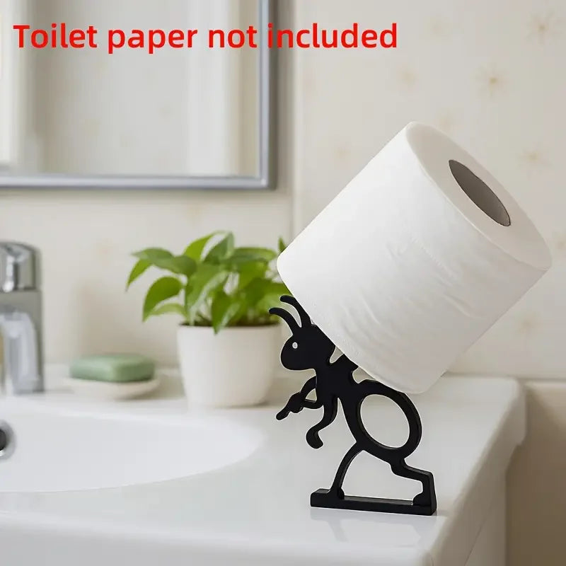 Ant Tissue Holder with Stable Base - Creative Home Decor for Bathroom, Living Room, Bedroom