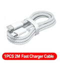 240W GAN Multi-Port Travel Charger with EU/US Plugs & 1M Braided USB C Cable