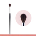 Professional Eyeshadow Crease Brush with Natural Goat Hair & Copper Handle