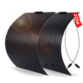 Flexible 440W Monocrystalline Solar Panel Kit for Battery Charging - ETFE Coated, Weatherproof
