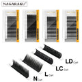 Mixed Synthetic Mink Eyelash Extensions 7-15mm, 16 Lines, High Quality