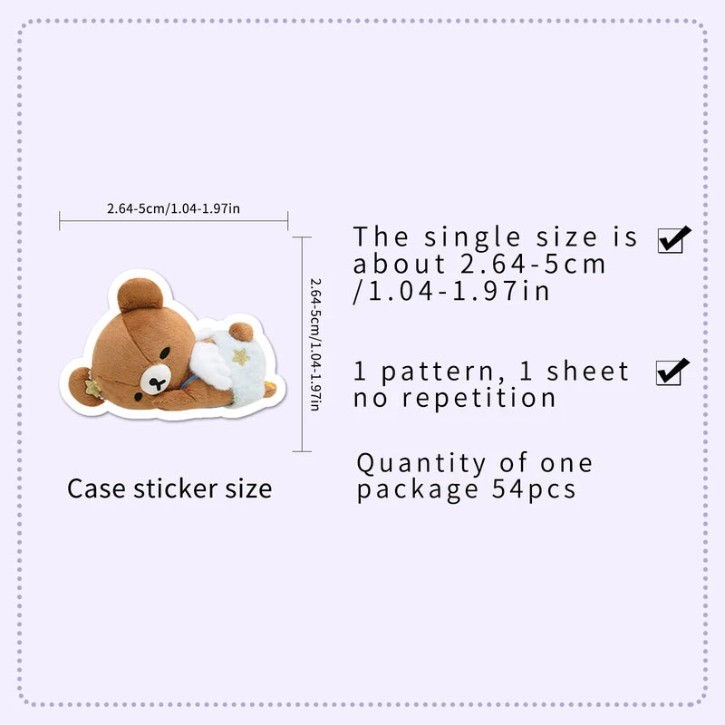 50 Pcs Cartoon Graffiti Stickers for Luggage Laptop Skateboard Waterproof Decals