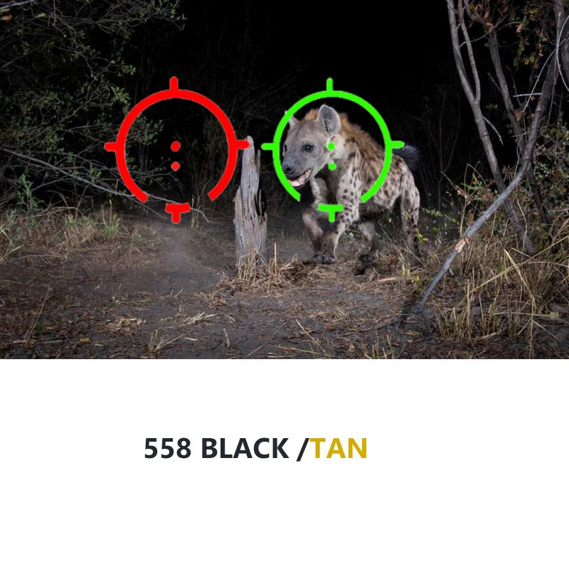 Red Green Dot Reflex Sight with Picatinny 20mm Quick Release Mount - 1x Magnification