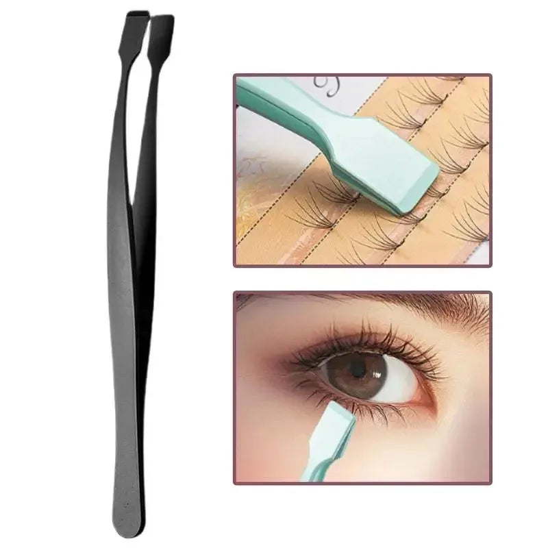 Eyelash Cluster Applicator Tweezer - Non-Slip, Travel-Friendly, Salon-Quality Lash Tool