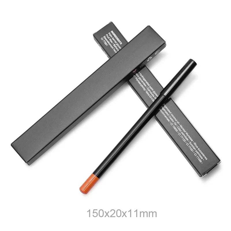Multi-Color Vegan Lip & Eye Pencil Set - Sharpenable, Versatile Makeup