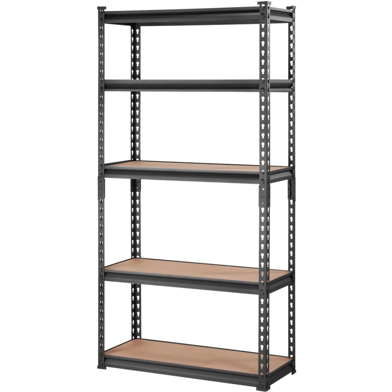 Heavy Duty 5-Tier Metal Storage Shelving Unit - Adjustable Garage & Warehouse Rack 2000LBS Capacity