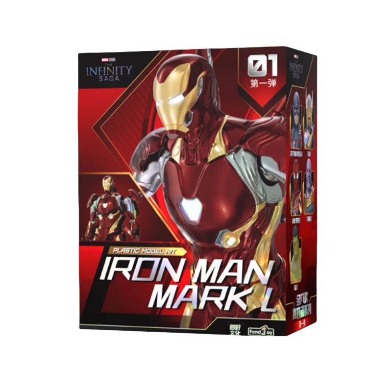 Iron Man MK50 Action Figure Toy Collectible - DIY Assembly Anime Doll Model