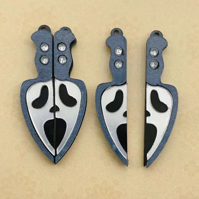 Halloween Ghost Knife Charm Jewelry Findings for DIY Earrings & Necklace