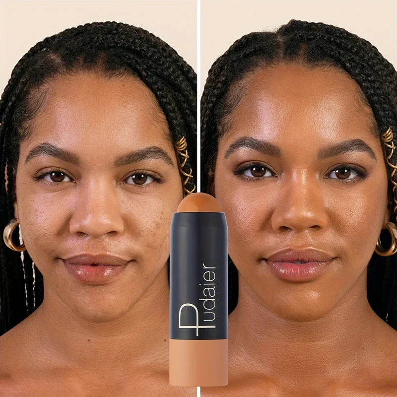 Waterproof Long Lasting Makeup Stick Concealer - Natural Finish, Multiple Colors