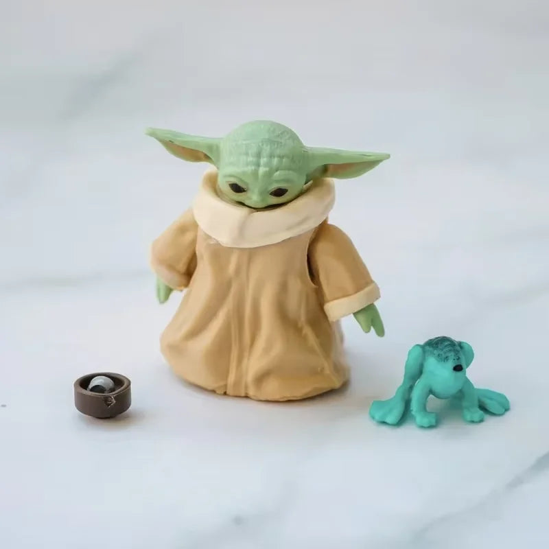 Yoda Anime Action Figure Movable Toy Model for Desktop Decoration & Collectors